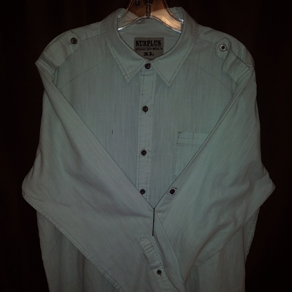 Mens Surplus XL button Down